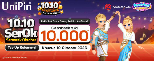 10.10 SerOk: Ikuti Beat-nya, Serok Cashback-nya!
